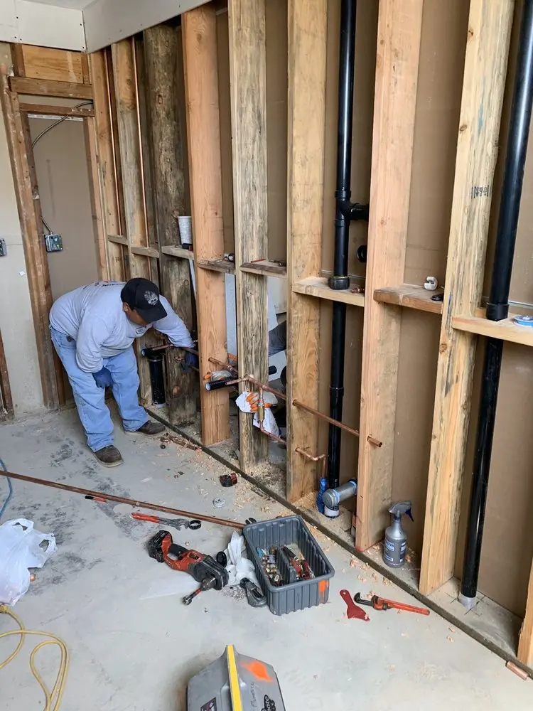 Commercial rough-in plumbing for Water Heater Replacement in Oak Park